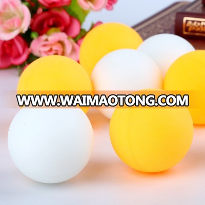 standard 40mm white plastic ping pong ball table tennis balls