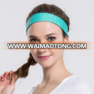 Hot selling cheap price comfortable customized logo nylon yoga headband